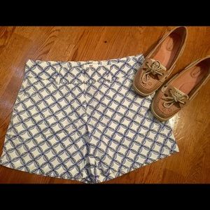 Sperry loafers and vineyard vine shorts